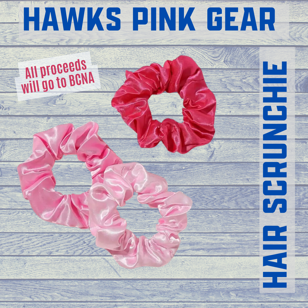 PINK Hair scrunchies