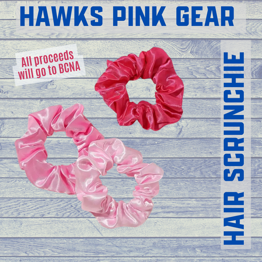 PINK Hair scrunchies