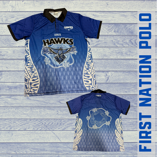 First Nation Polo 2025 designed by Aaron Sutton