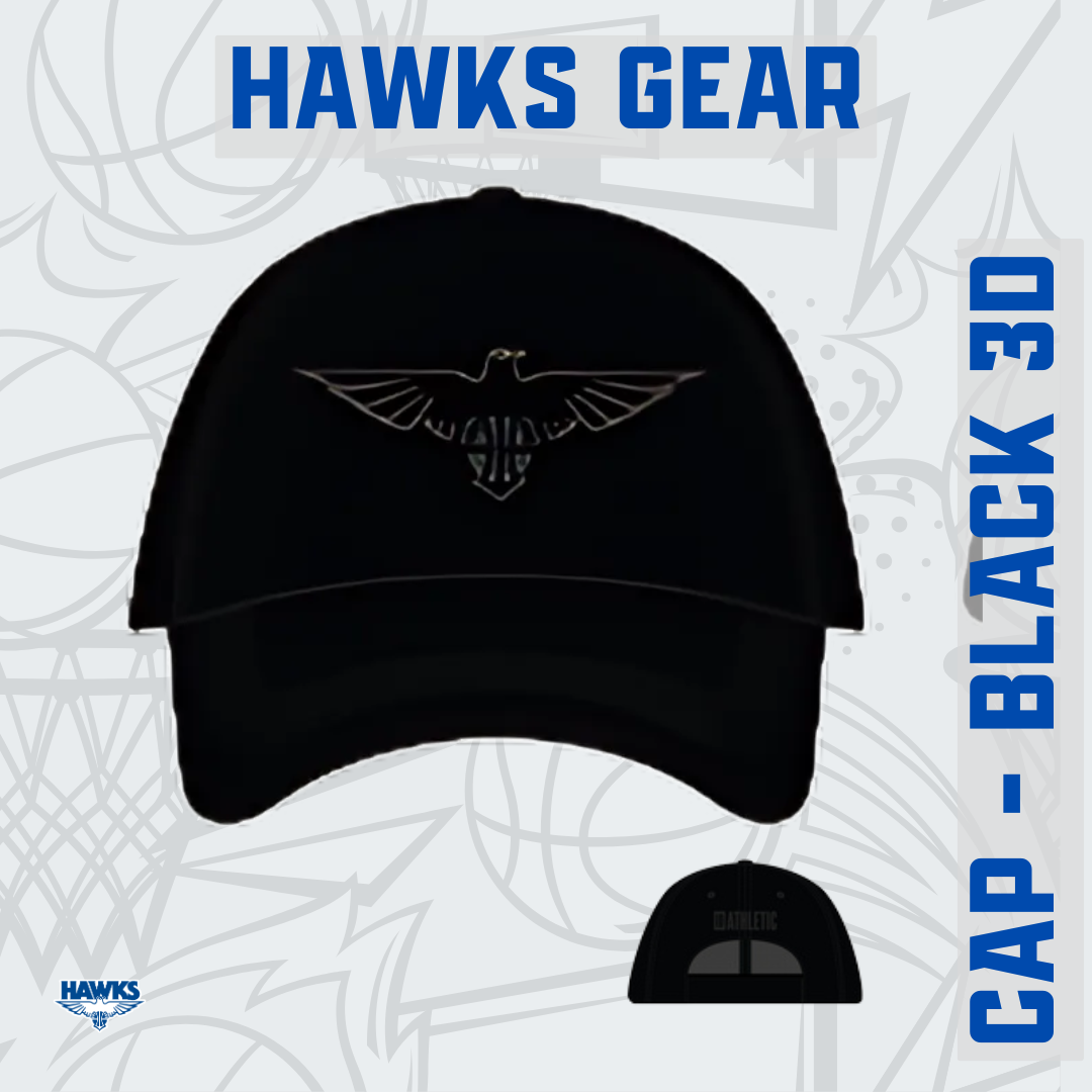 Black 3D logo Cap -