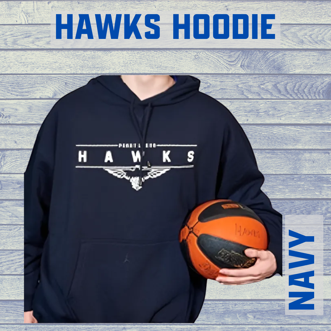 Hawks Navy Hoodie