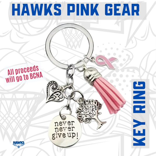 PINK KEY RING