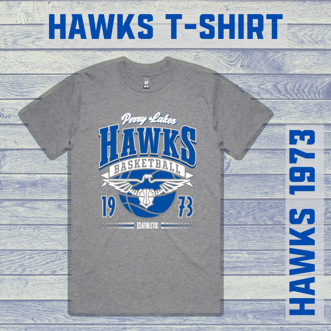 Hawks Grey Streetwear T-Shirt