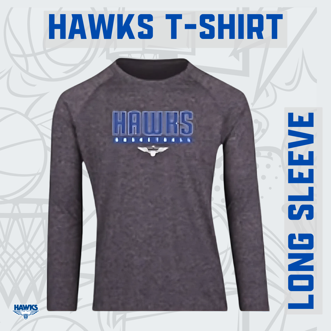 Hawks Long Sleeve Grey Top
